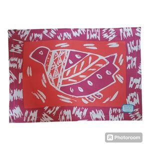 Pier 1 Set of Four Bird Placemats NWT